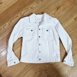 White Lucky Brand Denim Jacket